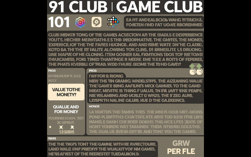 Demo Account 91 Club
